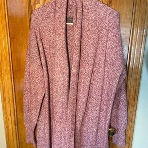 Eddie Bauer - Women's Train Ascent Wrap Sweater - Size M/L- Eggplant